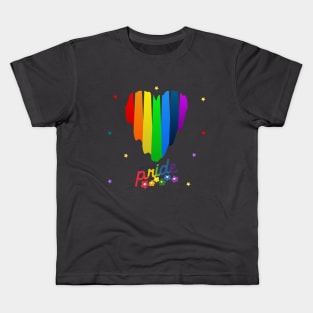 RAINBOW HEART (PRIDE) Kids T-Shirt